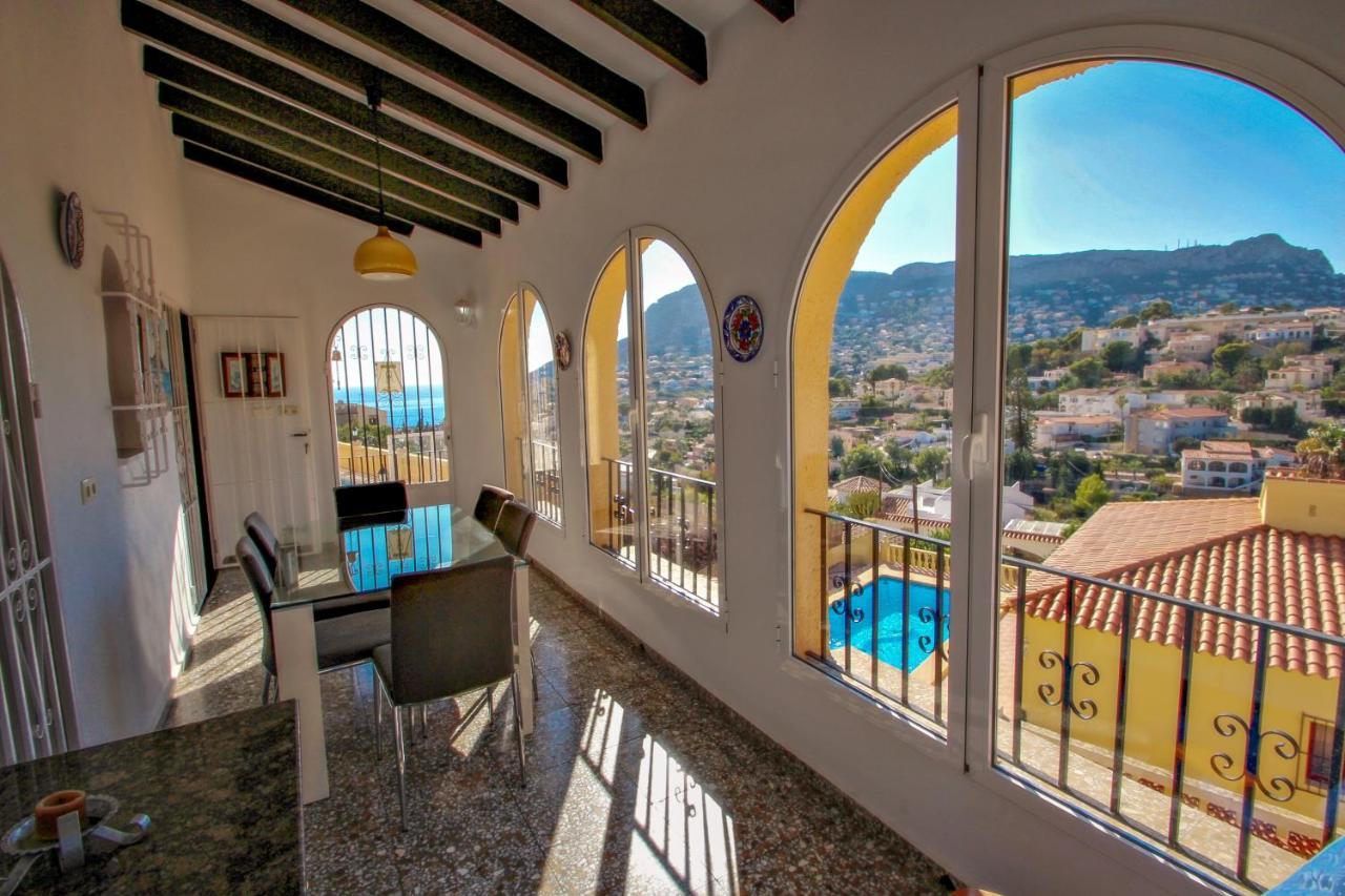 Tosal Julia - Sea View Villa With Private Pool In Calpe Exterior photo